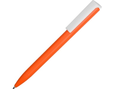 OA2003022324 Ручка пластиковая шариковая Fillip, оранжевый/белый