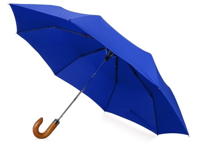 OA2003024021 Зонт складной Cary , полуавтоматический, 3 сложения, с чехлом, темно-синий