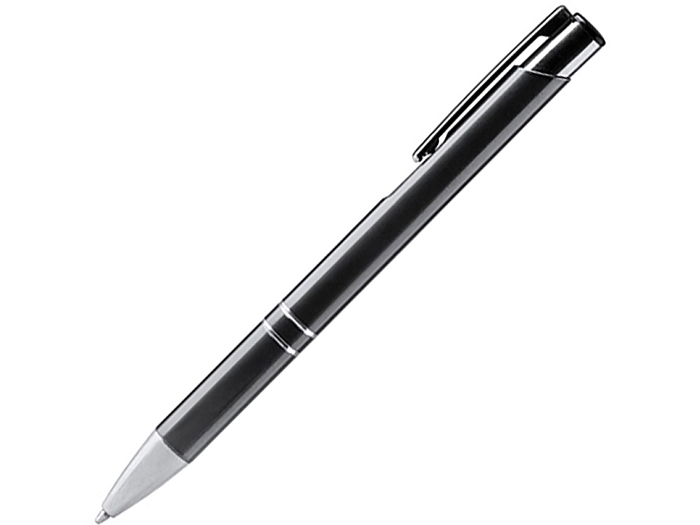 OA24082818200 Шариковая ручка SIMON из переработанного алюминия, темный свинец