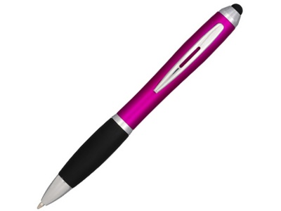 OA2003021004 Шариковая ручка-стилус Nash, розовый, синие чернила