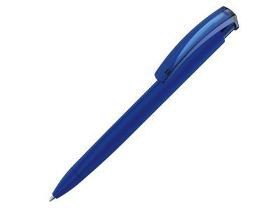 OA2003021443 Uma. Ручка шариковая трехгранная UMA TRINITY K transparent GUM, soft-touch,  темно-синий