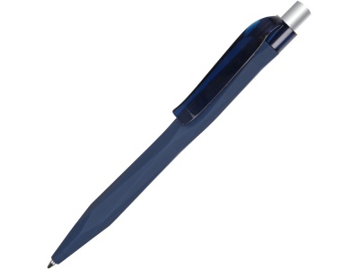 OA2003024907 Prodir. Ручка шариковая QS 20 PRT Z софт-тач, синий/серебристый