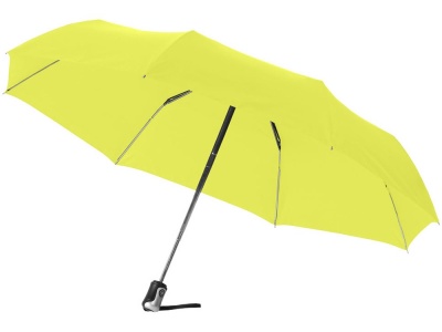 OA200302297 Зонт Alex трехсекционный автоматический 21,5, неоново-зеленый