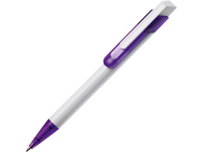 OA15093085 Ручка шариковая Бавария белая/фиолетовая