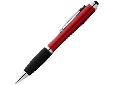 OA75B-RED14 Ручка-стилус шариковая Nash со стилусом, красный, черные чернила