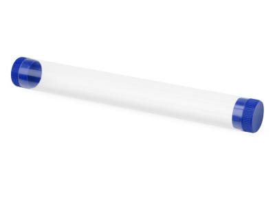 OA2003022338 Футляр-туба пластиковый для ручки Tube 2.0, прозрачный/синий