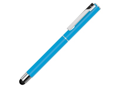 OA2102095813 Uma. Ручка металлическая стилус-роллер STRAIGHT SI R TOUCH, голубой
