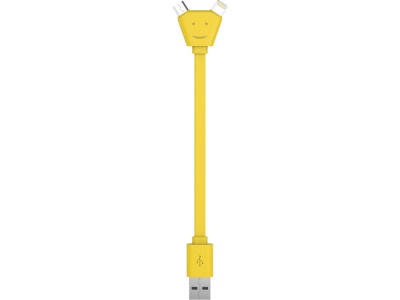 OA1701221369 Xoopar. USB-переходник XOOPAR Y CABLE, желтый