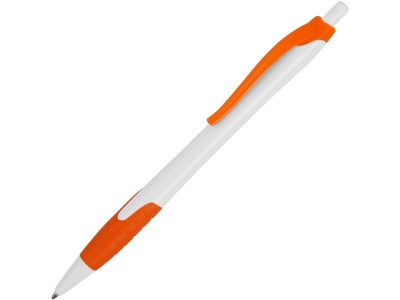 OA75B-WHT41 Ручка шариковая Santa Monica, белый/оранжевый, черные чернила