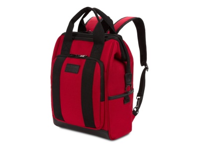 OA210208146 SWISSGEAR. Рюкзак SWISSGEAR 16,5 Doctor Bags, красный/черный, полиэстер 900D/ПВХ, 29 x 17 x 41 см, 20 л