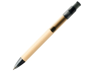 OA2102091503 Шариковая ручка Safi из бумаги вторичной переработки, черный