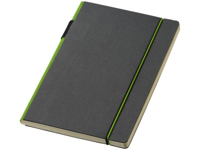 OA170122510 Journalbooks. Блокнот А5 Cuppia, черный/лайм