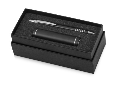 OA2003023777 Подарочный набор Essentials Bremen с ручкой и зарядным устройством, черный
