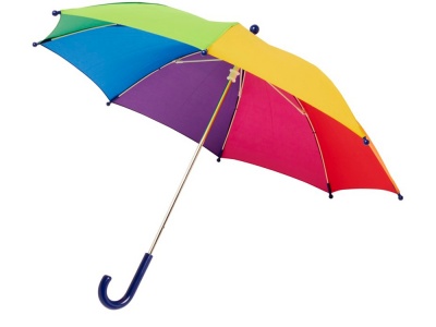 OA2003028993 Детский 17-дюймовый ветрозащитный зонт Nina,  радужный