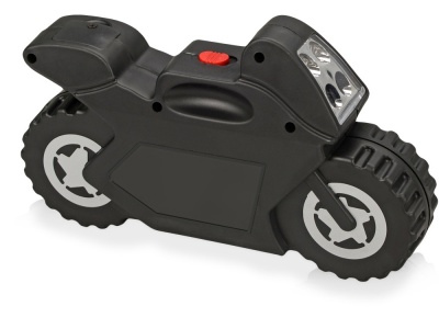 OA2P-BLK1 Набор инструментов с фонарем в футляре в виде мотоцикла, 21 предмет, черный