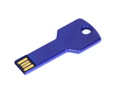 OA2003025231 Флешка в виде ключа, 32 Гб, синий