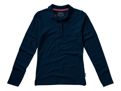 OA1701405162 Slazenger. Рубашка поло Point женская с длинным рукавом, темно-синий