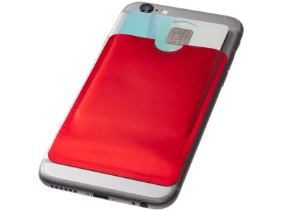 OA1701223432 Бумажник для карт с RFID-чипом для смартфона, красный