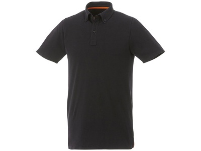 OA2003026372 Elevate. Мужская футболка поло Atkinson с коротким рукавом и пуговицами, черный
