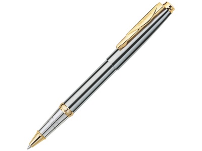 OA2003024248 Pierre Cardin GAMME. Ручка-роллер Pierre Cardin GAMME Classic со съемным колпачком, серебряный/золото