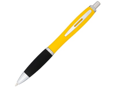 OA2003024768 Прорезиненная шариковая ручка Nash, желтый