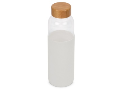 OA2102092059 Бутылка для воды стеклянная Refine, в чехле, 550 мл, белый