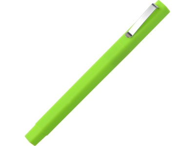 OA2003028096 Ручка шариковая пластиковая Quadro Soft, квадратный корпус с покрытием софт-тач, зеленое яблоко