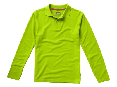 OA1701405136 Slazenger. Рубашка поло Point мужская с длинным рукавом, зеленое яблоко