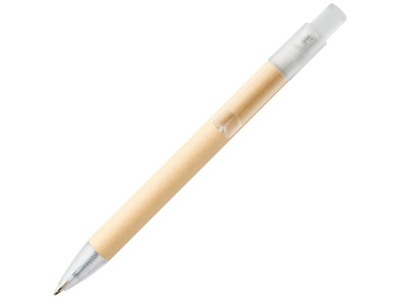 OA2102091509 Шариковая ручка Safi из бумаги вторичной переработки,  прозрачный