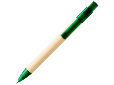 OA2102091510 Шариковая ручка Safi из бумаги вторичной переработки, темно-зеленый