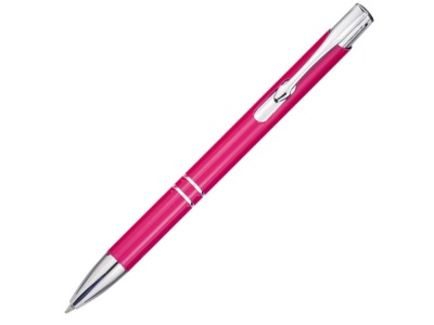 OA2003028876 Алюминиевая шариковая кнопочная ручка Moneta, фуксия