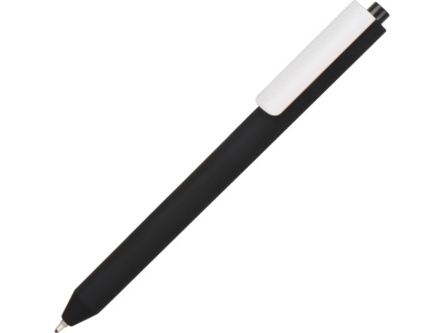 OA2003026958 Pigra. Ручка шариковая Pigra модель P03 PRM софт-тач, черный/белый