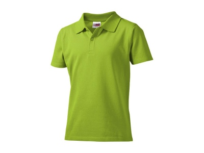 OA28TX-48 US Basic. Рубашка поло First детская, зеленое яблоко