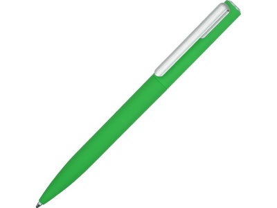 OA210209925 Ручка шариковая пластиковая Bon с покрытием soft touch, зеленый
