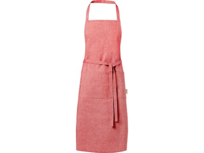OA2102096333 Pheebs 200 g/m&sup2; recycled cotton apron, красный яркий