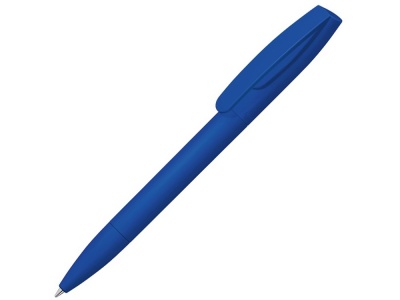 OA2102093917 Uma. Шариковая ручка Coral Gum  с прорезиненным soft-touch корпусом и клипом., синий