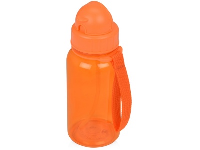 OA2003024617 Бутылка для воды со складной соломинкой Kidz 500 мл, оранжевый