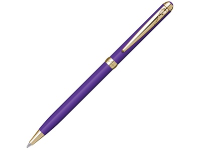 OA2003024235 Pierre Cardin Slim. Ручка шариковая Pierre Cardin SLIM с поворотным механизмом, фиолетовый/золото