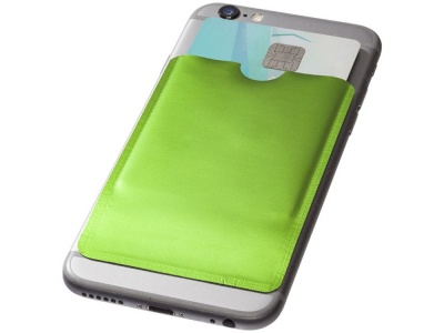 OA1701223434 Бумажник для карт с RFID-чипом для смартфона, лайм