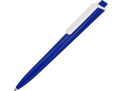 OA2003022593 Ручка пластиковая трехгранная шариковая Lateen, синий/белый