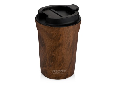 OA24082821067 ASOBU. Термокружка CAFe COMPACT, 380 мл, wood