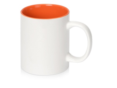 OA2102094417 Кружка Sublime Color XL для сублимации 440мл, белый/оранжевый
