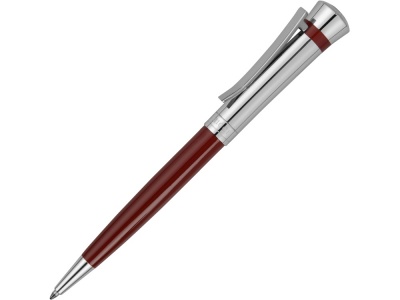 OA75B-BRN7C Nina Ricci Legende. Ручка шариковая Nina Ricci модель Legende Burgundy в футляре, красный/серебристый