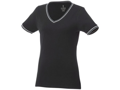 OA2003026098 Elevate. Женская футболка Elbert с коротким рукавом, черный/серый меланж/белый