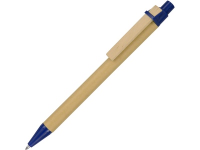 OA75B-BRN10 Ручка шариковая Salvador, натуральный/синий, синие чернила