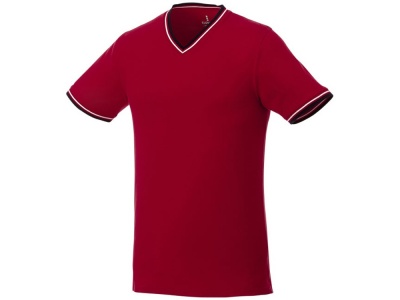 OA2003026046 Elevate. Мужская футболка Elbert с коротким рукавом, красный/темно-синий/белый
