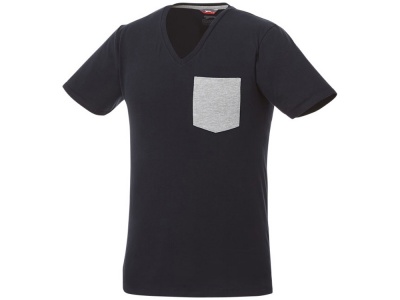 OA2003025943 Slazenger. Мужская футболка Gully с коротким рукавом и кармашком, темно-синий/серый