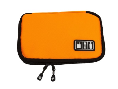 OA2003027318 Bradex. Органайзер для зарядных устройств, USB-флешек и других аксессуаров, оранжевый