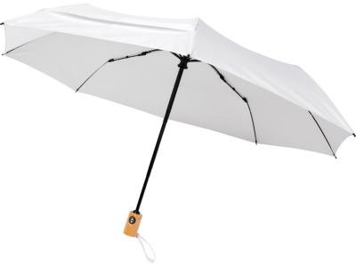 OA2003028351 Avenue. Автоматический складной зонт Bo из переработанного ПЭТ-пластика, белый