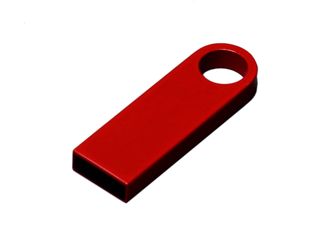 OA2408287201 USB 3.0-флешка на 128 Гб с мини чипом и круглым отверстием, красный